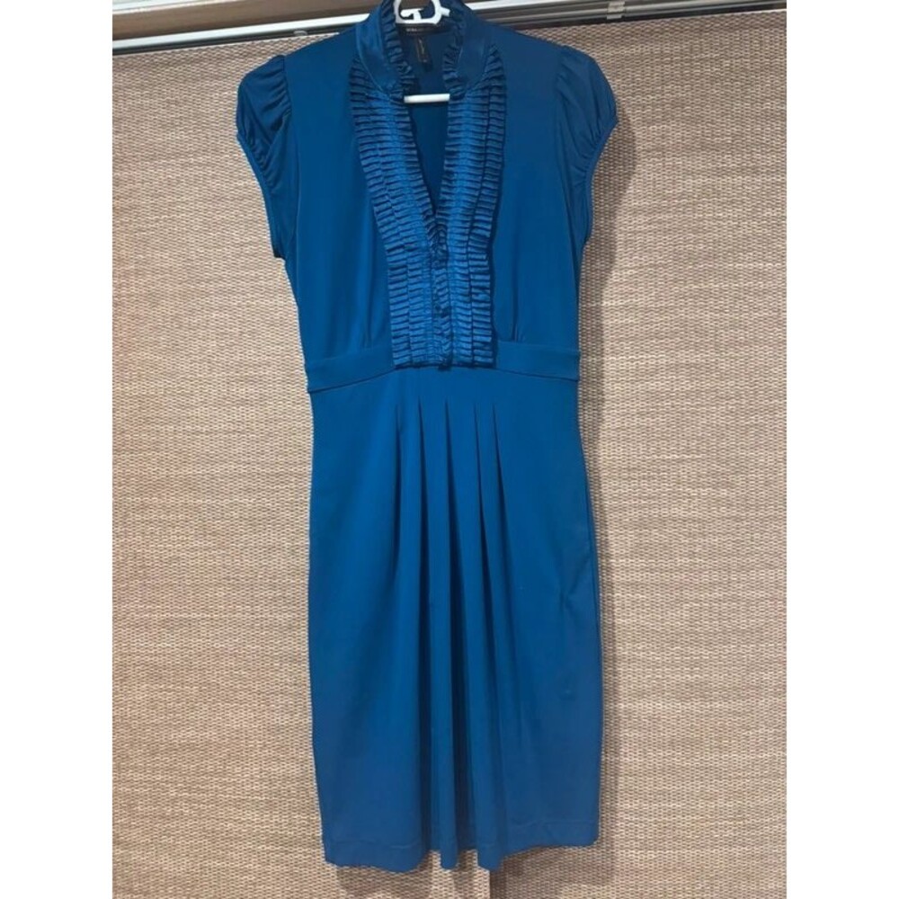 Bcbg maxazria XS blue dress classy